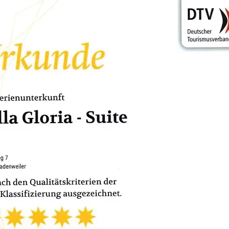 Villa Gloria - Fewo Suite Badenweiler Exterior foto